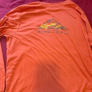 Nike Trail Men's Orange Long Sleeve Tee